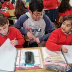 Padrinos y madrinas de matemáticas en el colegio Sagrado Corazón de Ronda